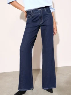 Délavage bleu - Jean ample Friends Like These X Lucy Mecklenborgh pour tous les jours