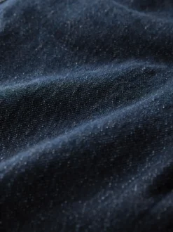 Délavage bleu - Jean denim à jambe large