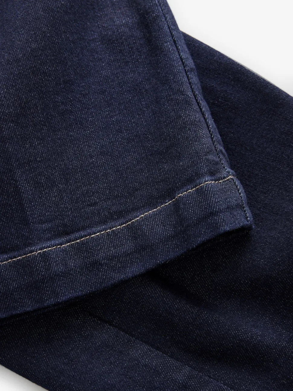 Délavage bleu - Jean Hourglass coupe large
