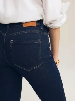 Délavage bleu - Jean slim super doux