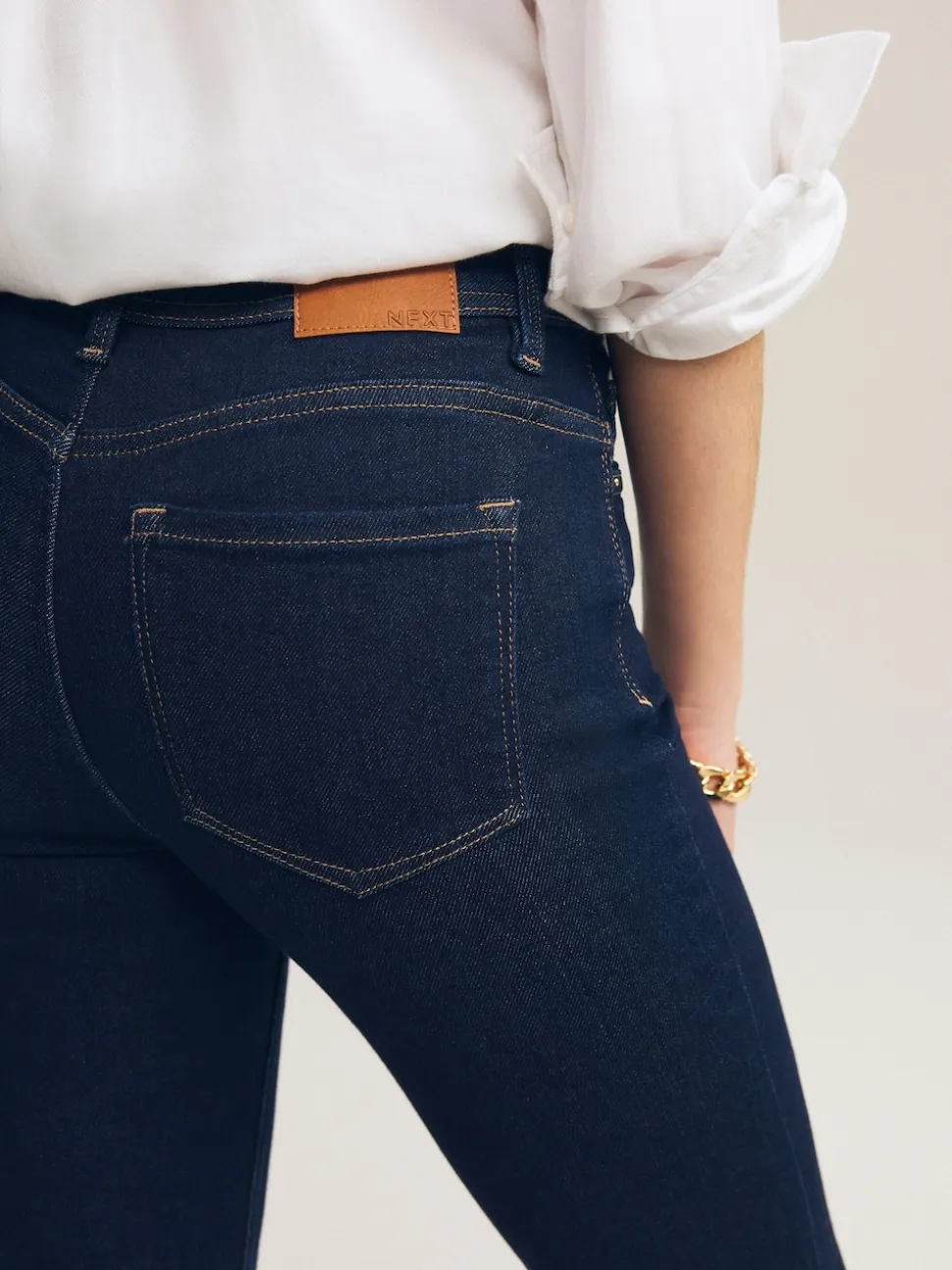 Délavage bleu - Jean slim super doux