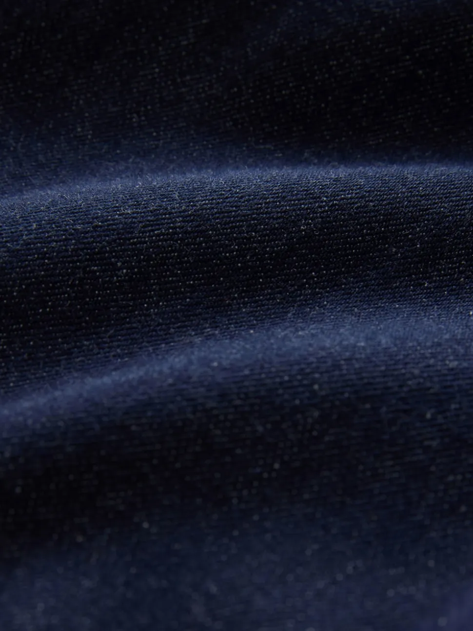 Délavage bleu - Jupe mi-longue en jean à coutures