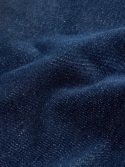 Délavage bleu - N Premium Jean Ample Extensible à poche haute avec poche plaquée