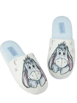 Eeyore blanc - Chaussons mules d’hiver Vanilla Underground femme