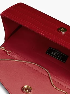 Effet Croc rouge - Pochette Lipsy