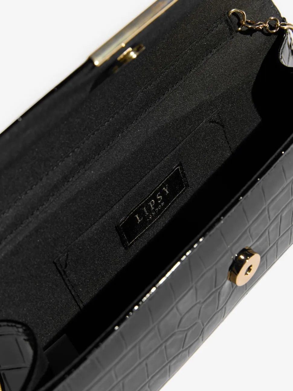 Effet Noir Crocs - Pochette Lipsy