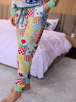 Effet patchwork multicolore - Pyjama Eleanor Bowmer