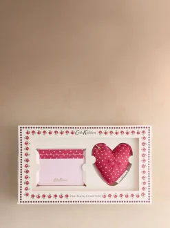Ensemble cadeau Cath Kidston porte-monnaie et porte-clés