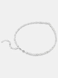 Ensemble de bijoux Swarovski Mesmera en plaqué rhodium à découpes mixtes