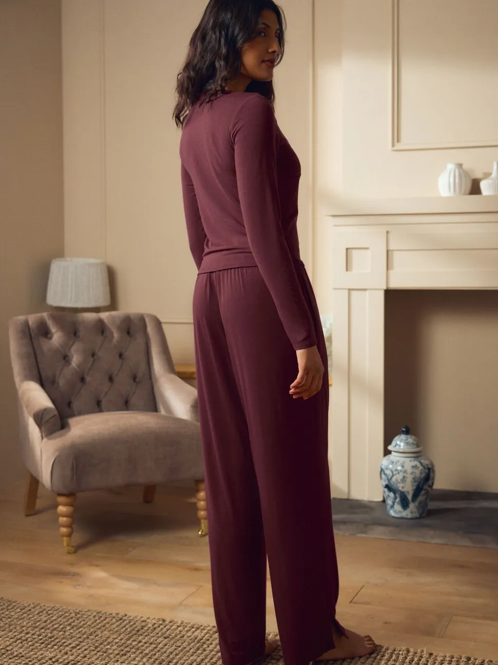Ensemble Laura Ashley vêtements d’intérieur en modal