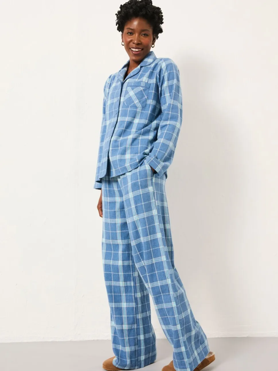 Ensemble pyjama à carreaux FatFace métallisés