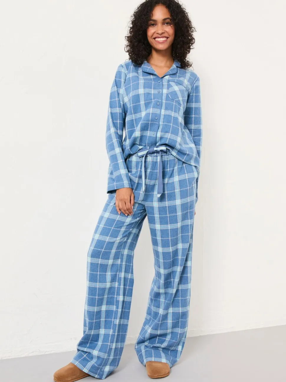 Ensemble pyjama à carreaux FatFace métallisés