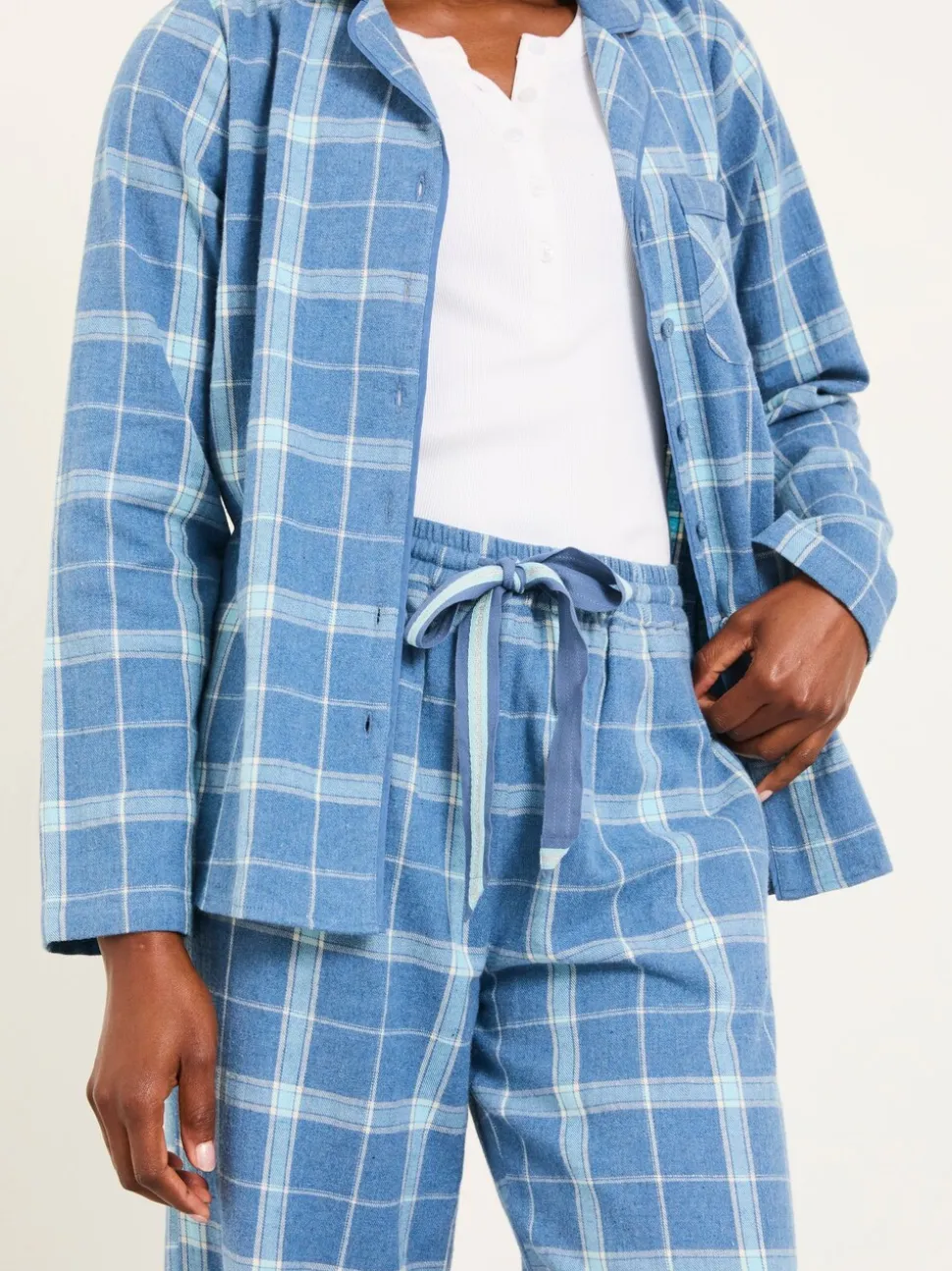 Ensemble pyjama à carreaux FatFace métallisés