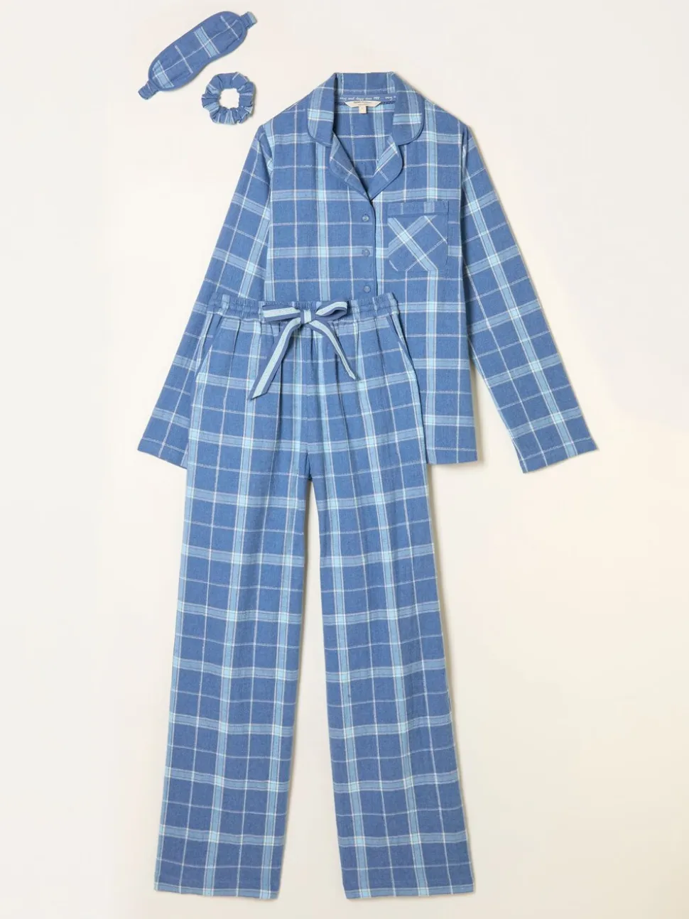Ensemble pyjama à carreaux FatFace métallisés