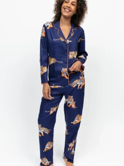 Ensemble pyjama Cyberjammies imprimé tigre à manches longues