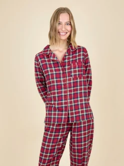 Ensemble pyjama de Noël à carreaux classique JoJo Maman Bébé femme