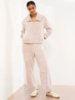Ensemble pyjama Lipsy confortable à demi-fermeture éclair