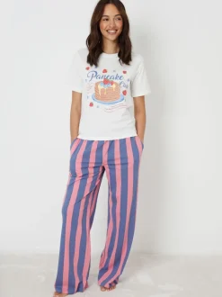 Ensemble pyjama Threadbare à manches courtes imprimé graphique