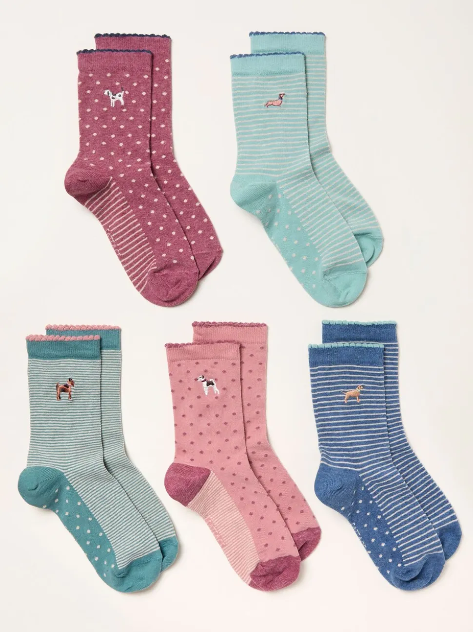 FatFace 5 paires de chaussettes