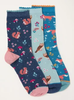 FatFace 3 paires de chaussettes