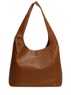 Fauve majoritaire - Sac à bandoulière Pure Luxuries London Nina en cuir