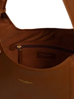 Fauve majoritaire - Sac à bandoulière Pure Luxuries London Nina en cuir