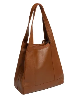 Fauve majoritaire - Sac à main Pure Luxuries London Colette en cuir