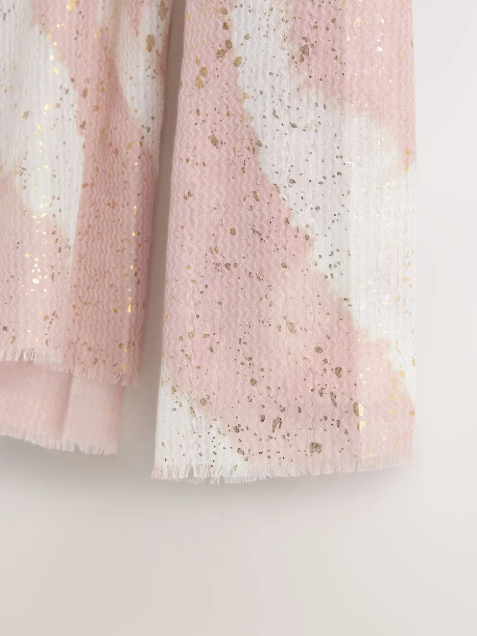 Feuille de marbre rose - Écharpe légère