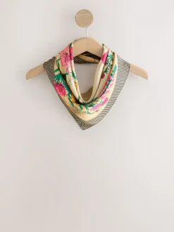 Fleuri - Écharpe carrée Satin