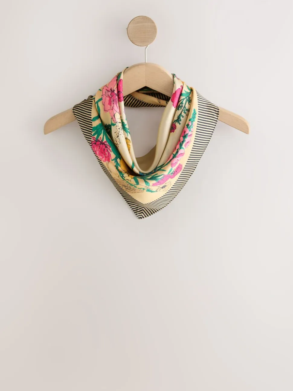 Fleuri - Écharpe carrée Satin
