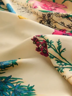 Fleuri - Écharpe carrée Satin