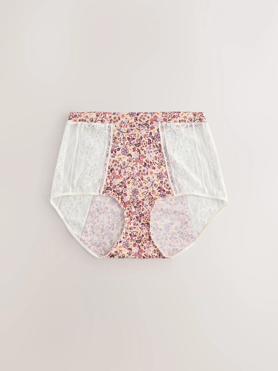 Fleuri - Lot de 3 culottes en modal et dentelle
