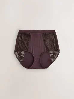 Fleuri - Lot de 3 culottes en modal et dentelle