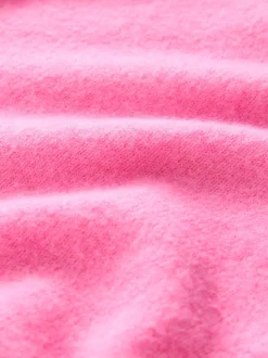 Fluro Rose - Cardigan tricoté à Col rond en laine