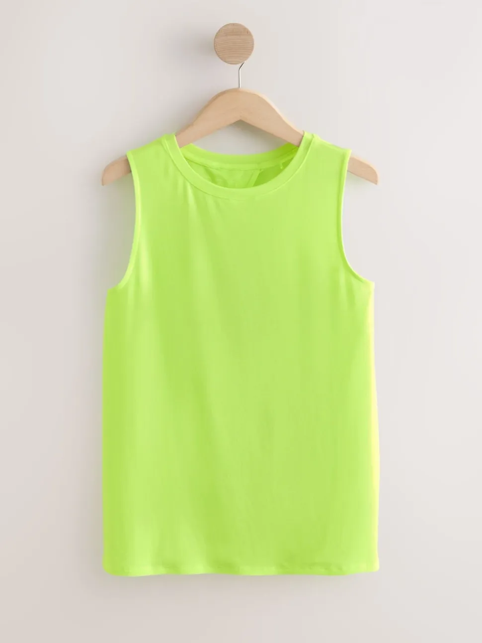 Fluro Vert - Débardeur Active léger à dos ouvert