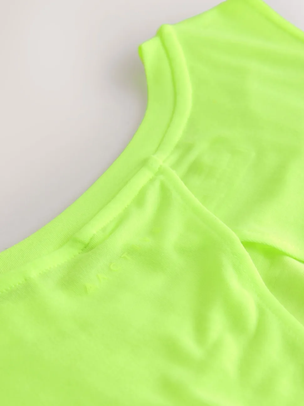 Fluro Vert - Débardeur Active léger à dos ouvert