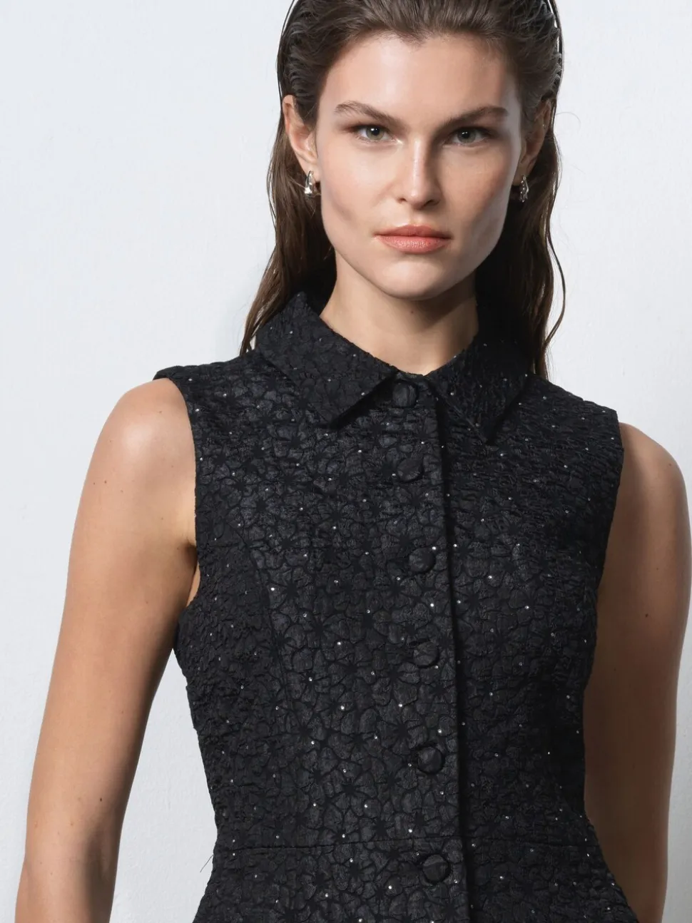 French Connection Gilet Yelena en jacquard