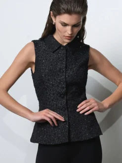 French Connection Gilet Yelena en jacquard