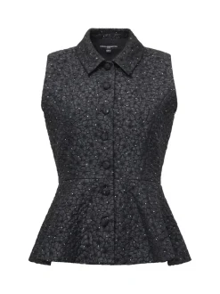 French Connection Gilet Yelena en jacquard
