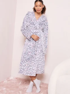 Friends Like These Animal Peignoirs Maxi