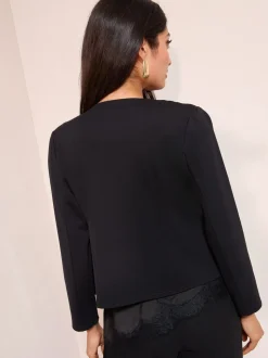 Friends Like These Veste à coutures noires