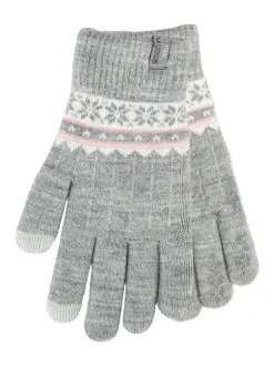 Gants Totes Toasties SmarTouch en maille extensible pour femme