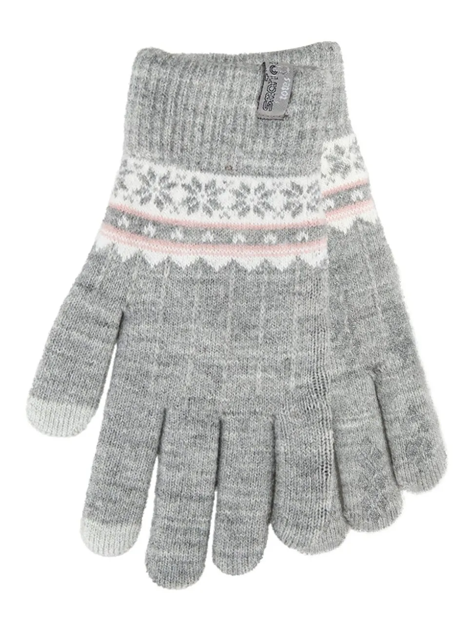 Gants Totes Toasties SmarTouch en maille extensible pour femme