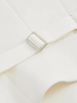 Gilet Reiss Lily à simple boutonnage en sergé de laine