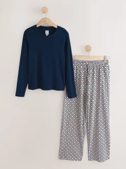 Géo marine - Pyjamas Manche longue côtelé