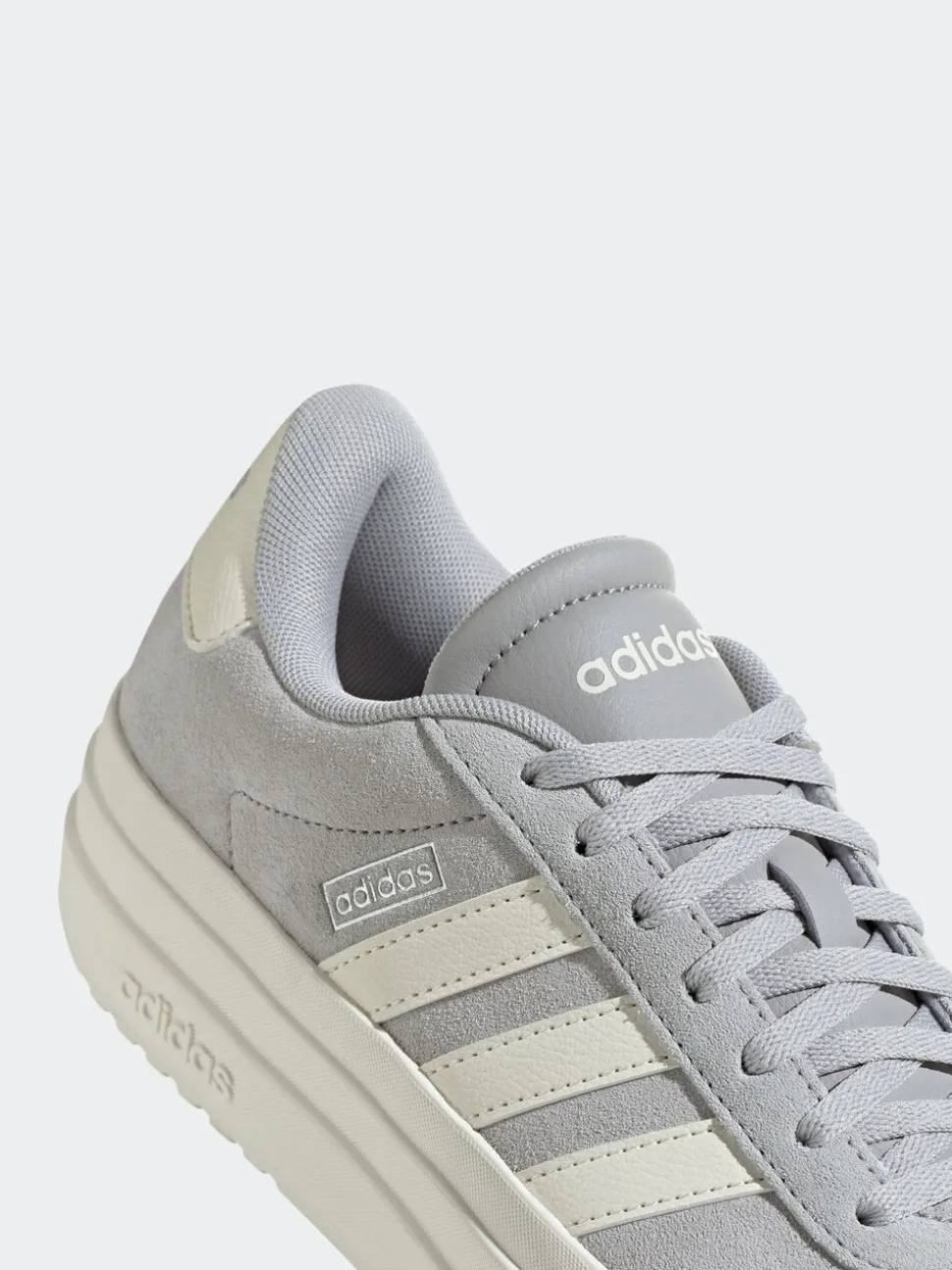 Gris - adidas baskets VL Court Bold