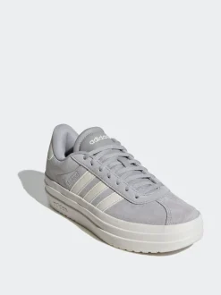 Gris - adidas baskets VL Court Bold