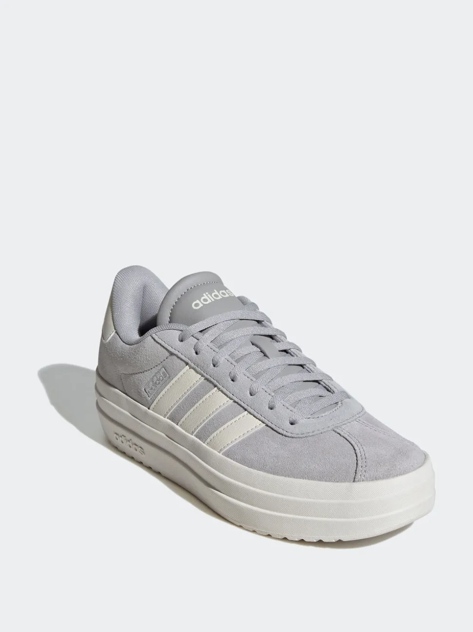 Gris - adidas baskets VL Court Bold