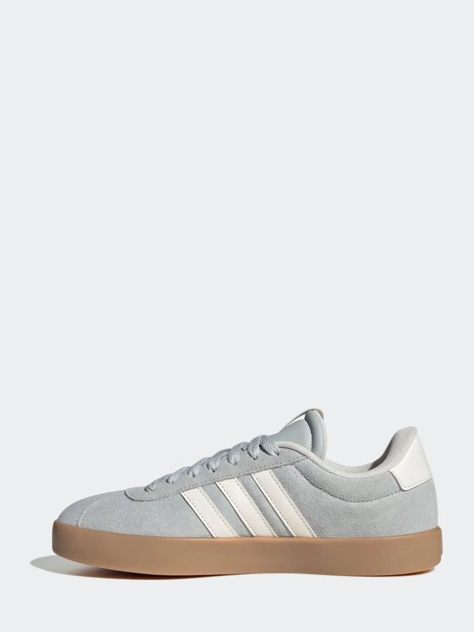 Gris - Adidas VL Court 3.0 Formateurs