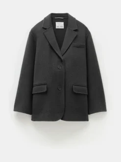 Gris - Blazer Hush Pure Wool double face